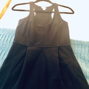 J. Crew black racerback dress size 0